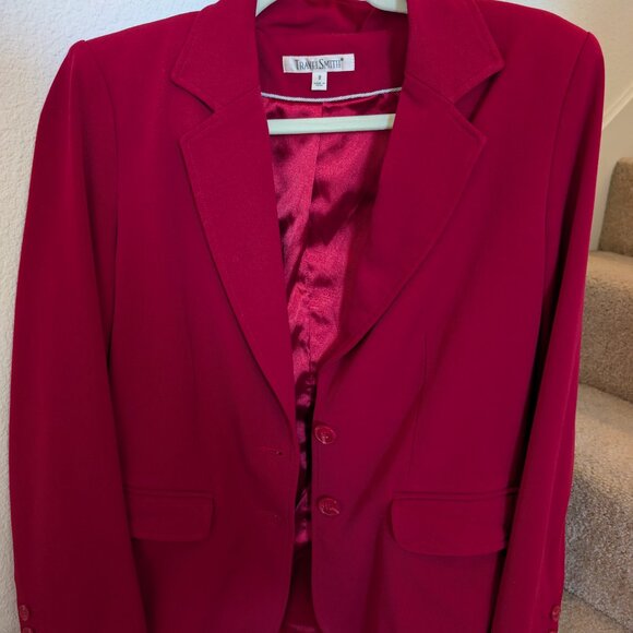 Three TravelSmith Jackets Size 8 (Black & Red) - Picture 3 of 11